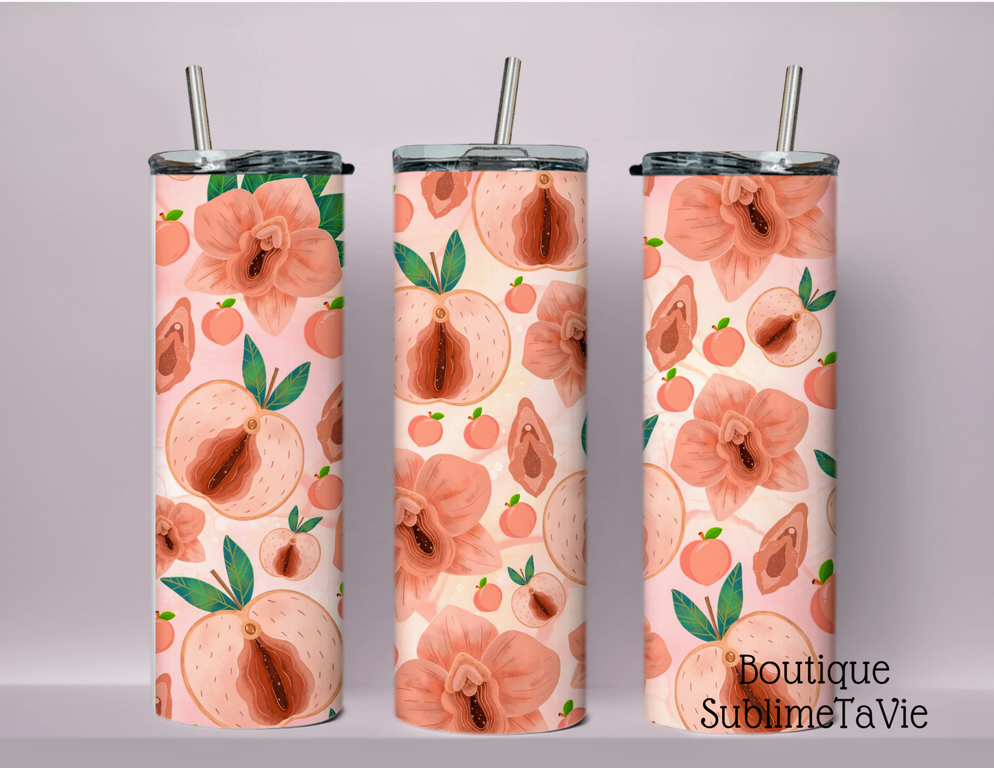 Tumbler Adulte fleurissant