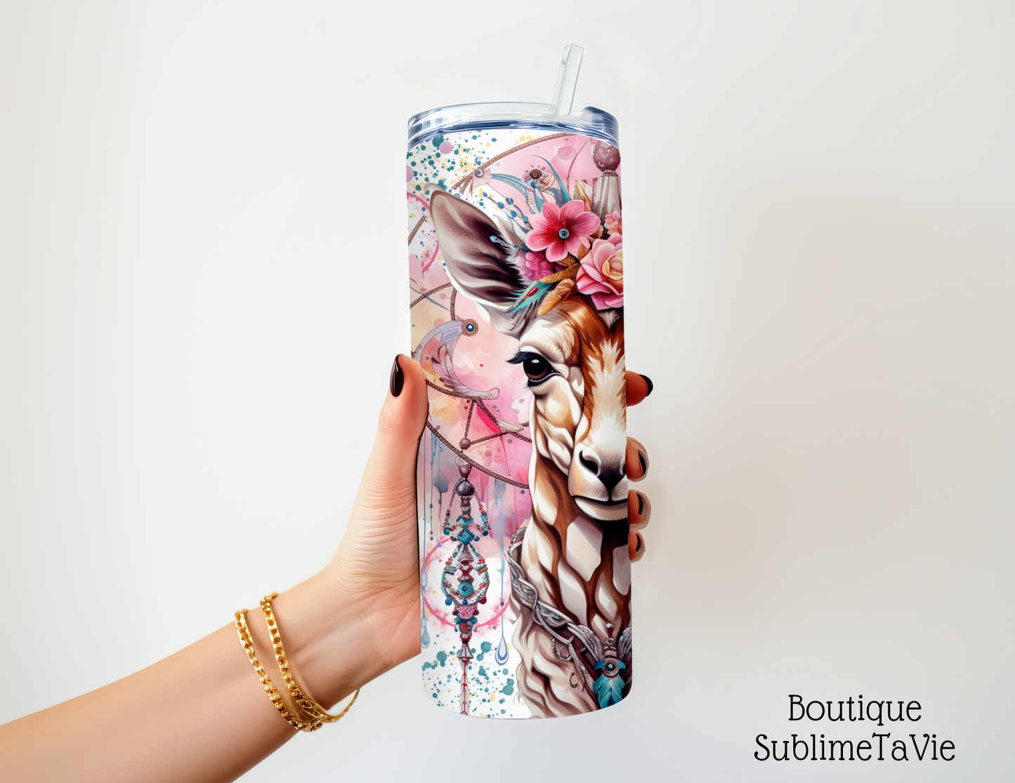 Tasse isotherme girafe