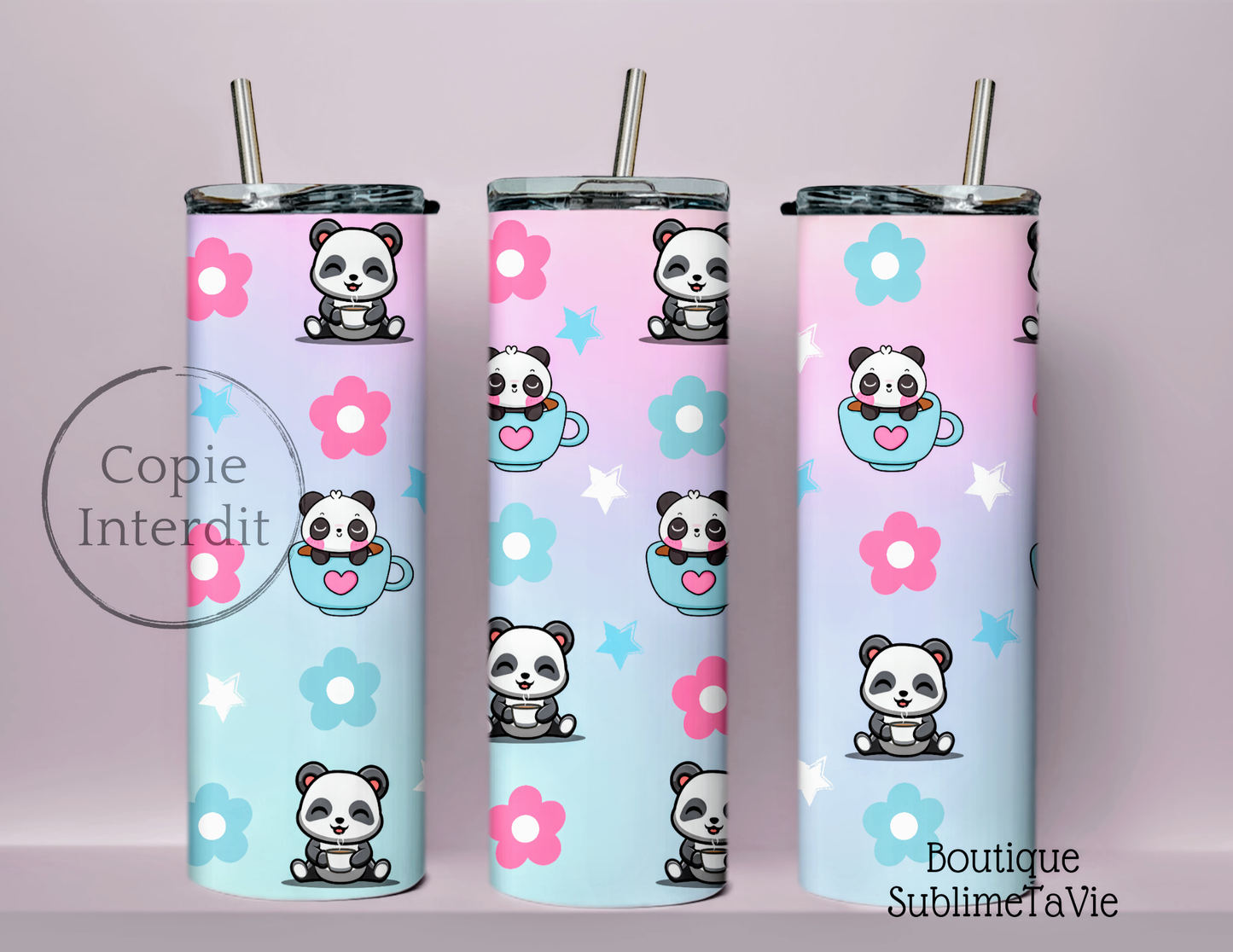 Tasse isotherme panda