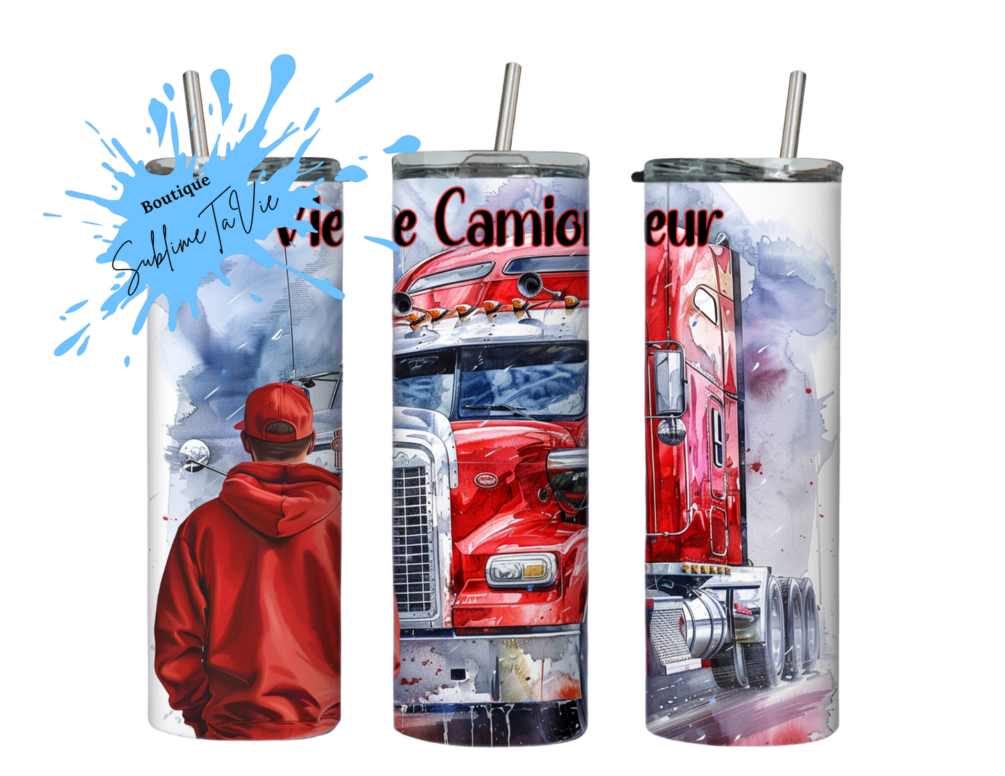 Tumbler vie de camionneur