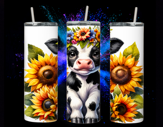 tasse isotherme vache